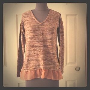 Marbles Pink & Grey Sweater